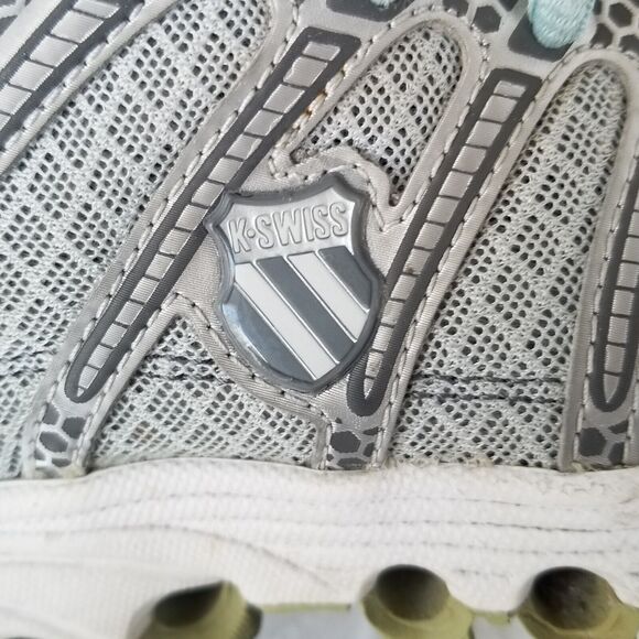 K-Swiss Tubes Sneakers Gray Athletic Shoes Women's Size 7 - Picture 9 of 16